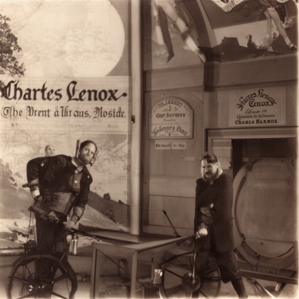 AI-generated illustration of Charles Lenox