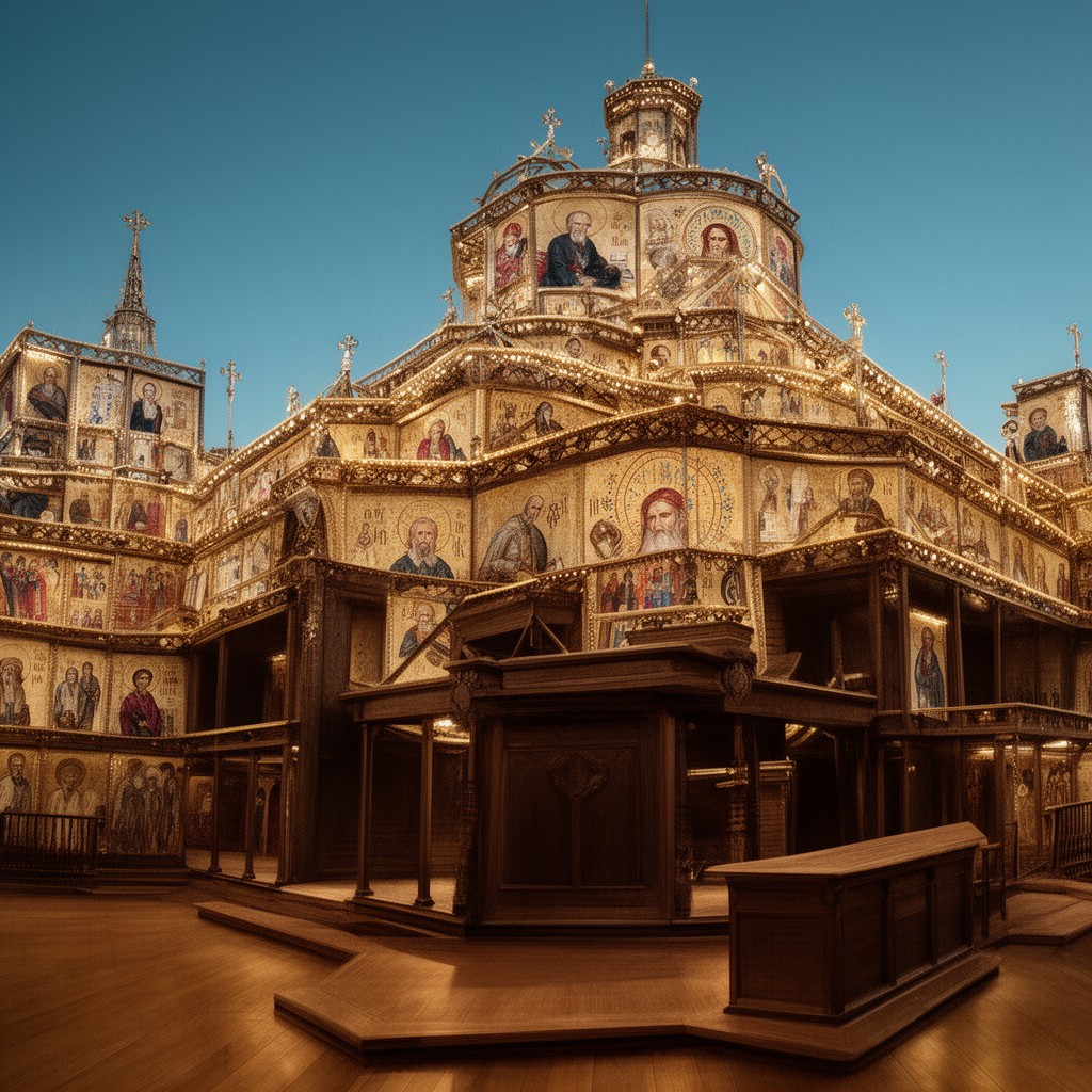 AI-generated illustration of Holy Synod of Bishops