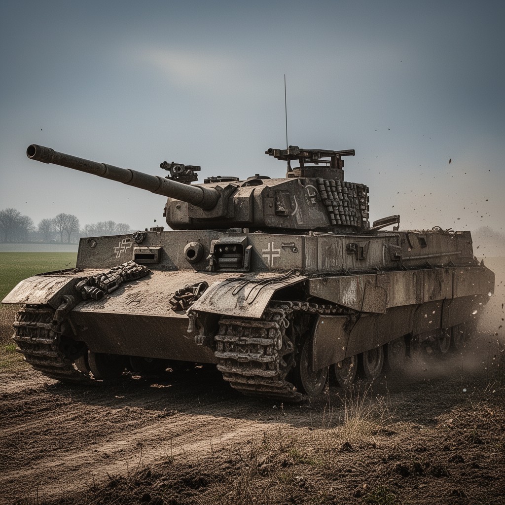 AI-generated illustration of Michael Wittmann