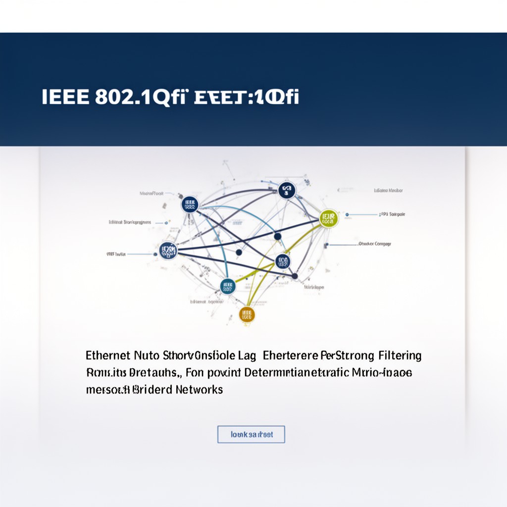 AI-generated illustration of IEEE 802.1Qfi