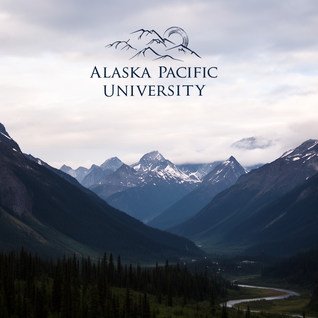 AI-generated illustration of Alaska Pacific University