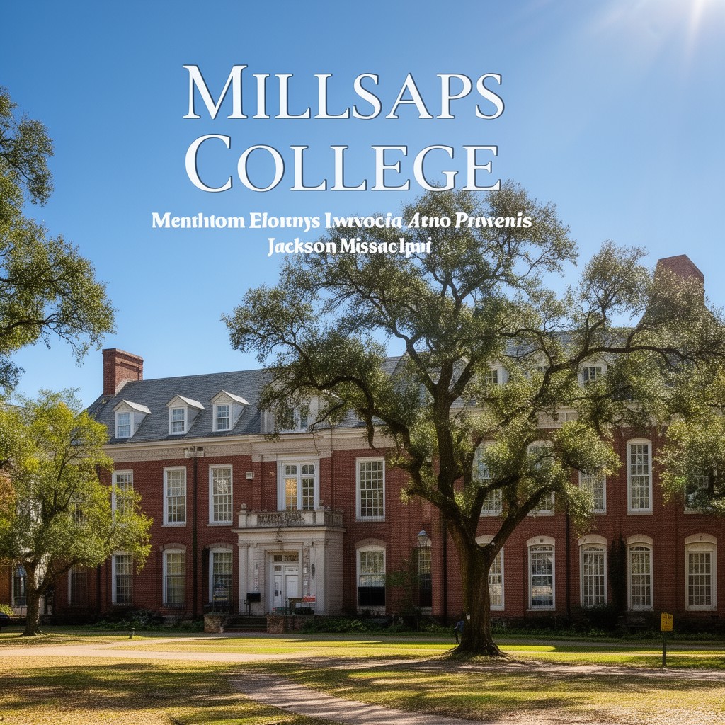 AI-generated illustration of Millsaps College