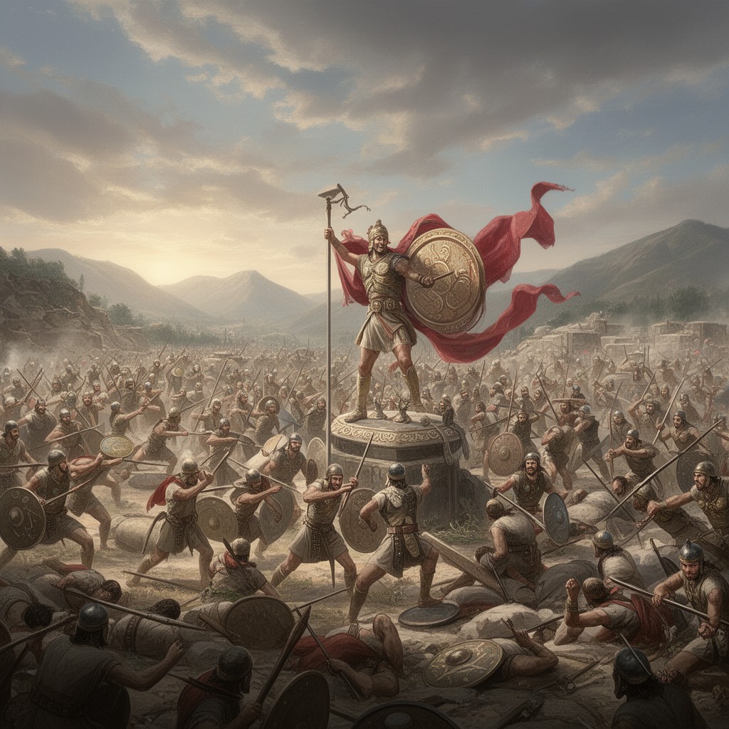 AI-generated illustration of Battle of Plataea