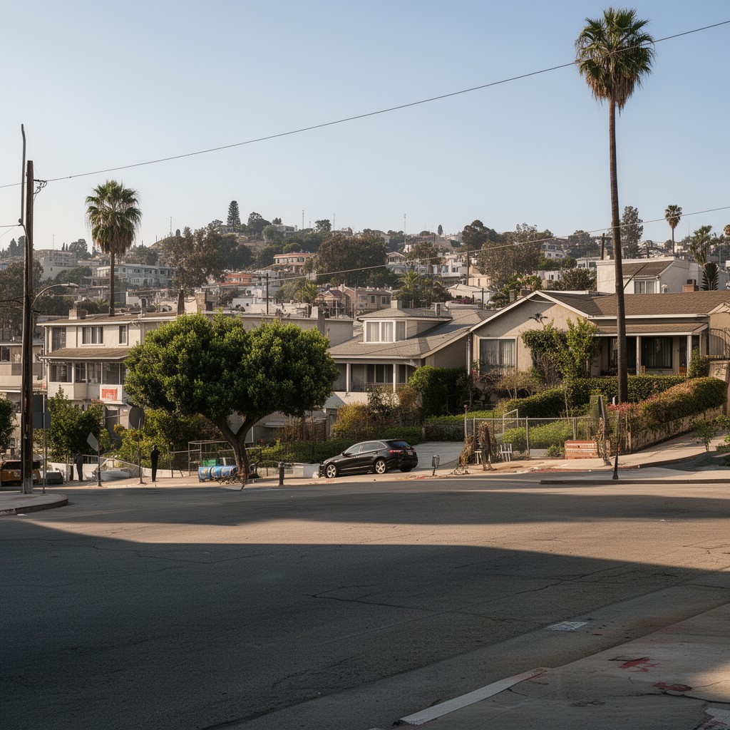 AI-generated illustration of West Adams