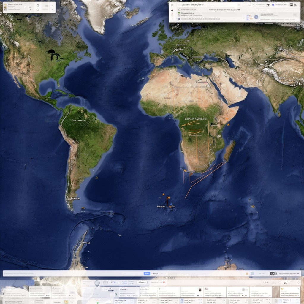 AI-generated illustration of Venezuelan Basin