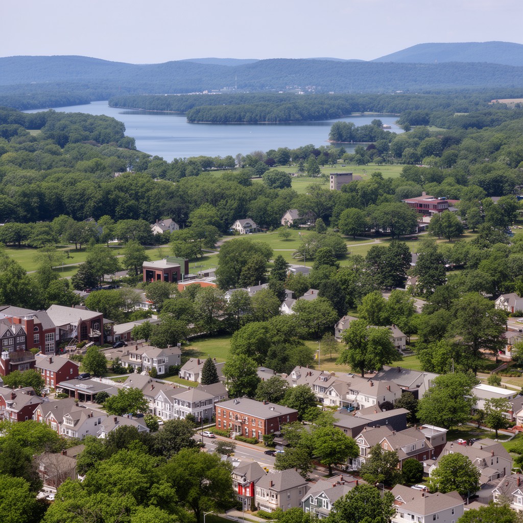 AI-generated illustration of Town of Yorktown