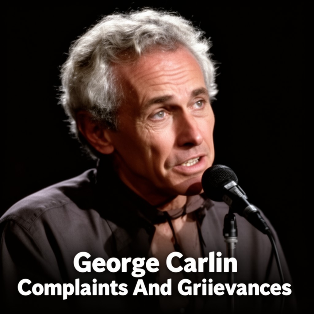 AI-generated illustration of George Carlin: Complaints and Grievances