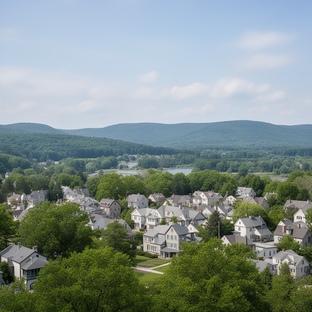 AI-generated illustration of Town of Somers