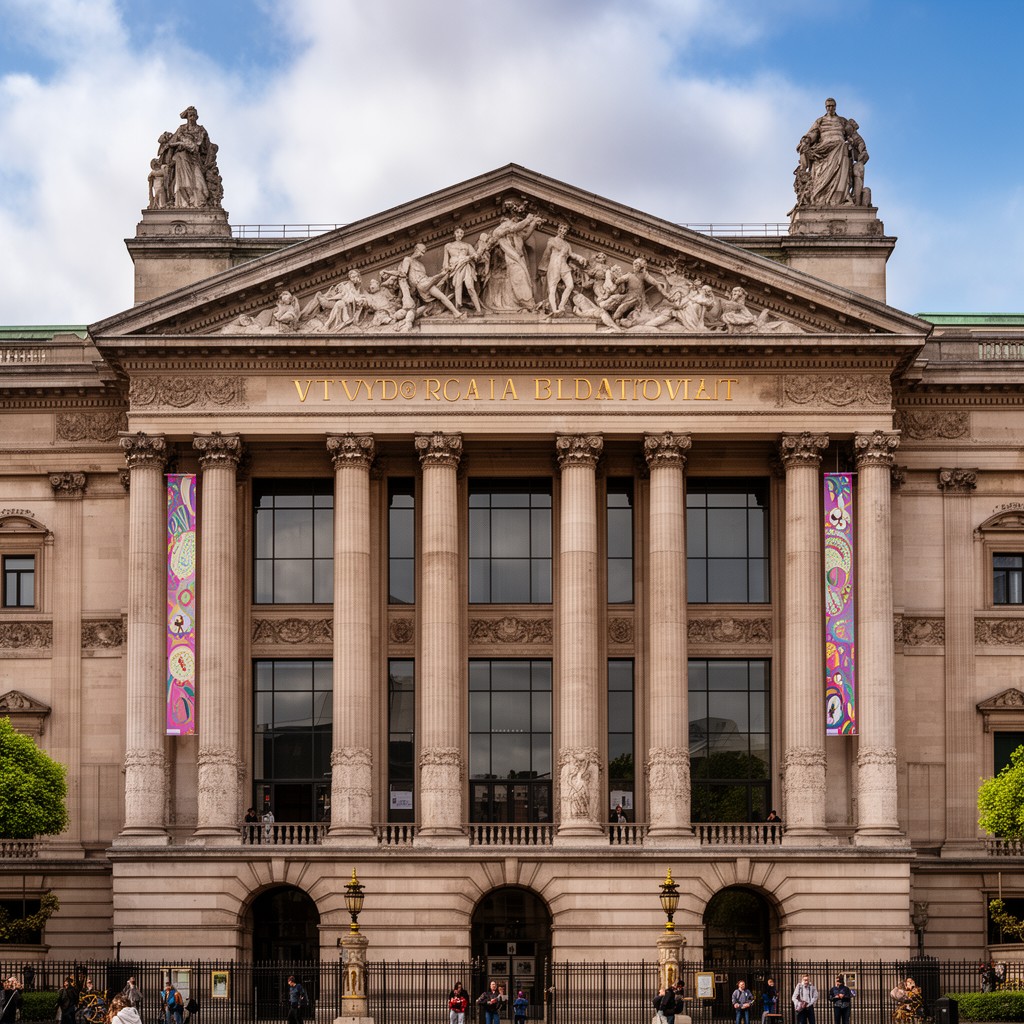 AI-generated illustration of Victoria and Albert Museum