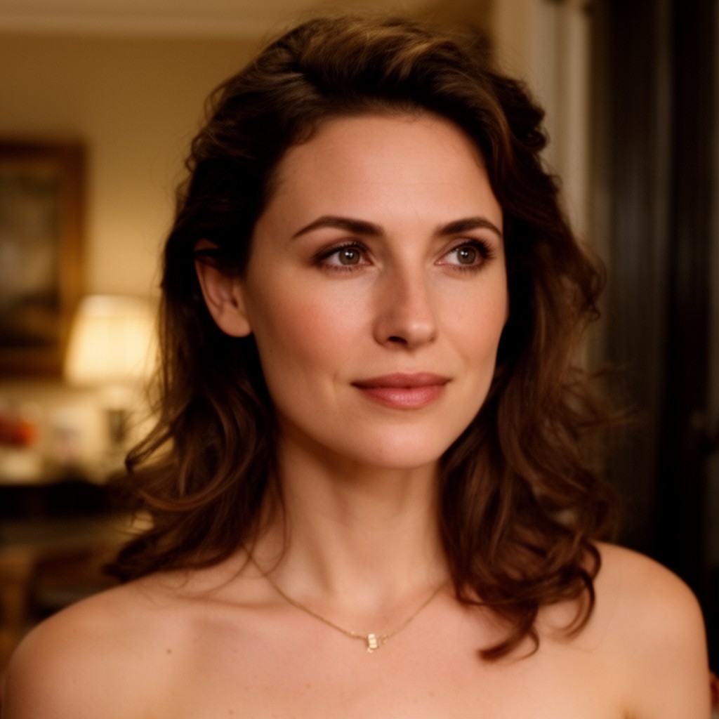 AI-generated illustration of Sofia Coppola