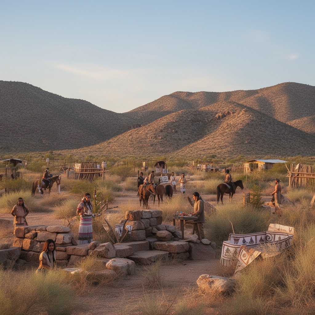AI-generated illustration of Fort McDowell Yavapai Nation
