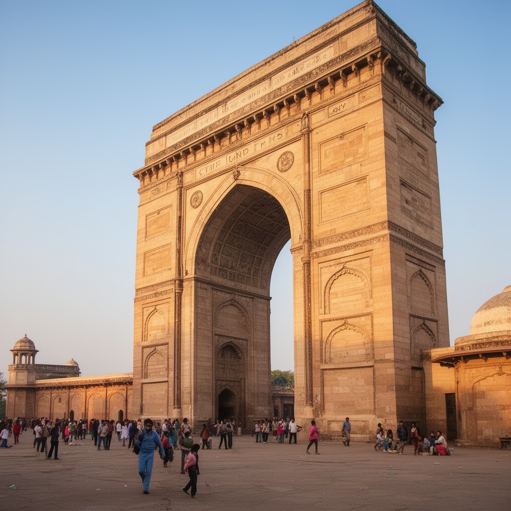 AI-generated illustration of Buland Darwaza