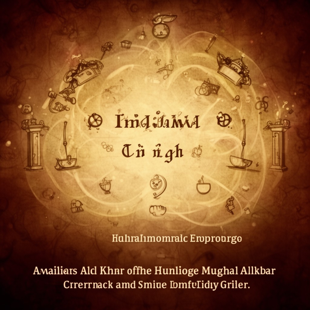 AI-generated illustration of Din-i Ilahi