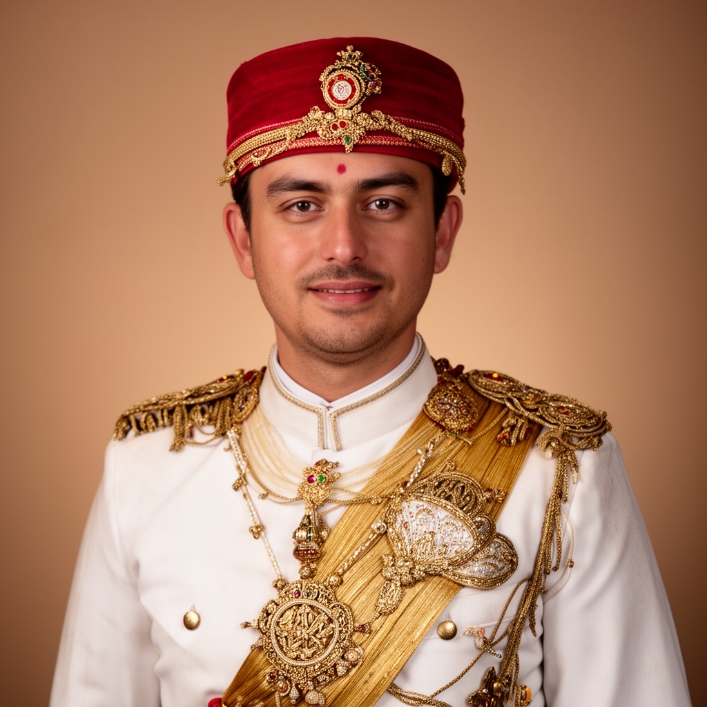 AI-generated illustration of Jam Sahib