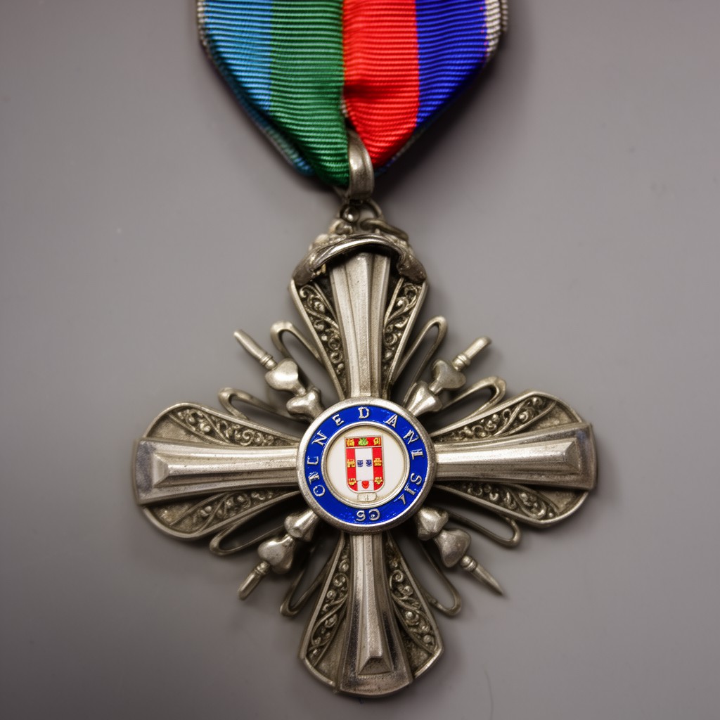 AI-generated illustration of Grand Cross of the Order of Aviz