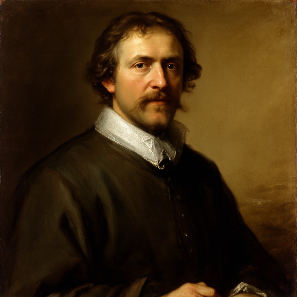 AI-generated illustration of Portrait of a Man