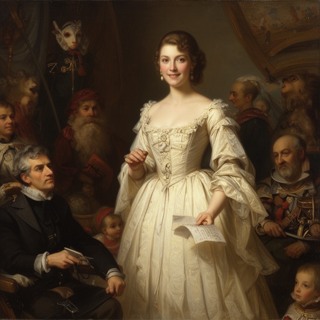 AI-generated illustration of Duchess of Limburg