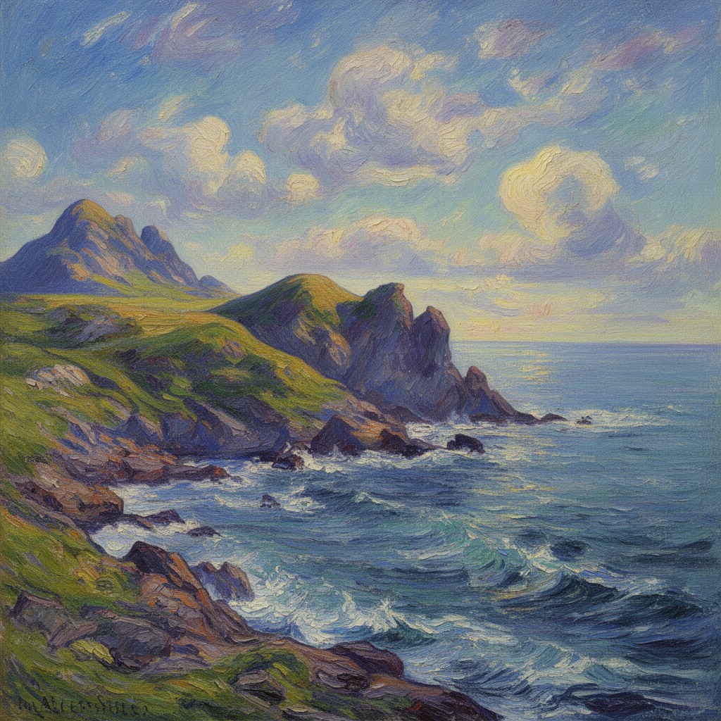 AI-generated illustration of Henry Moret