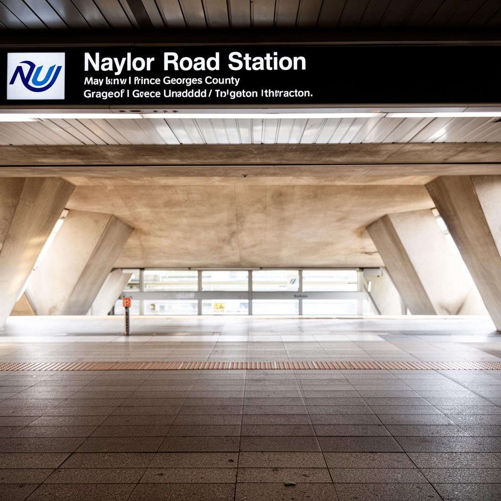 AI-generated illustration of Naylor Road station