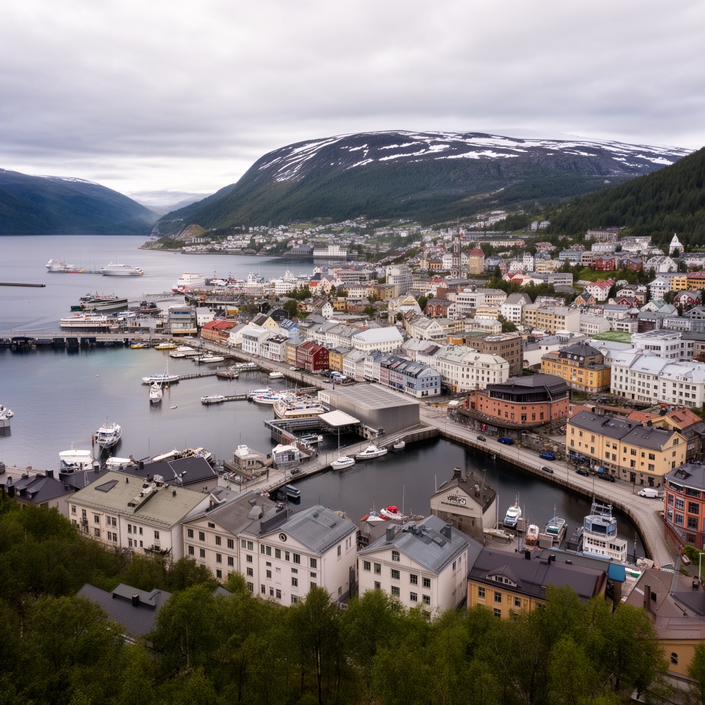 AI-generated illustration of Harstad