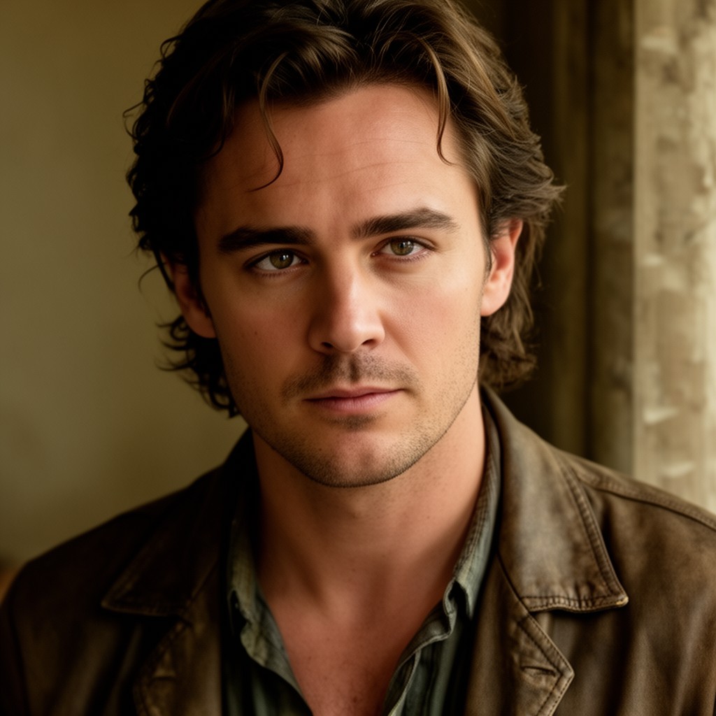 AI-generated illustration of Colin Farrell
