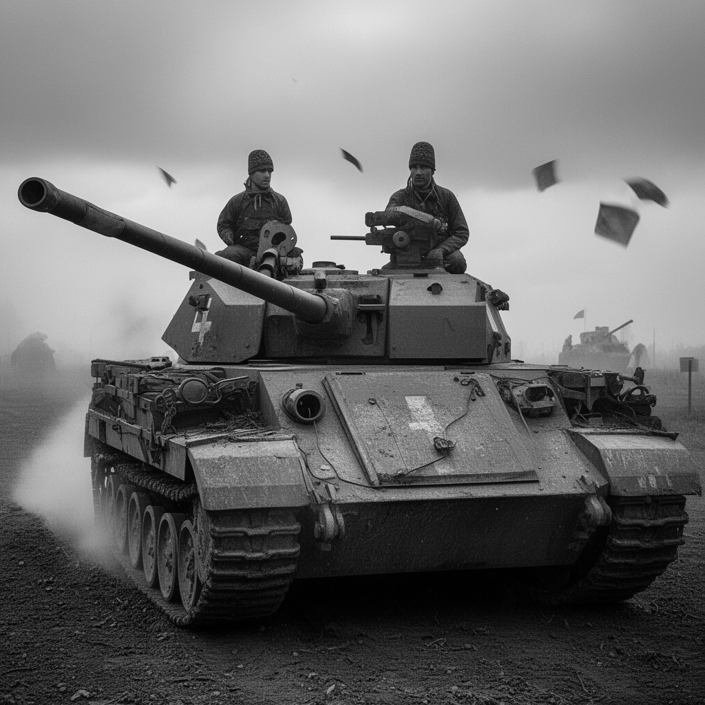 AI-generated illustration of German 1st Panzer Army