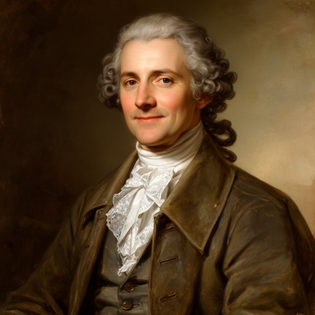AI-generated illustration of Jean-Sylvain Bailly