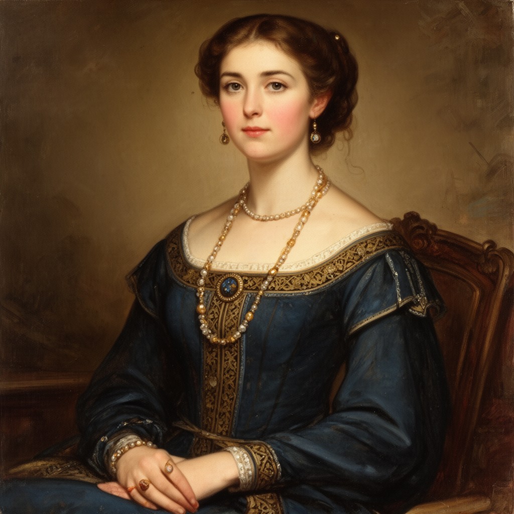 AI-generated illustration of Marjorie, Countess of Carrick