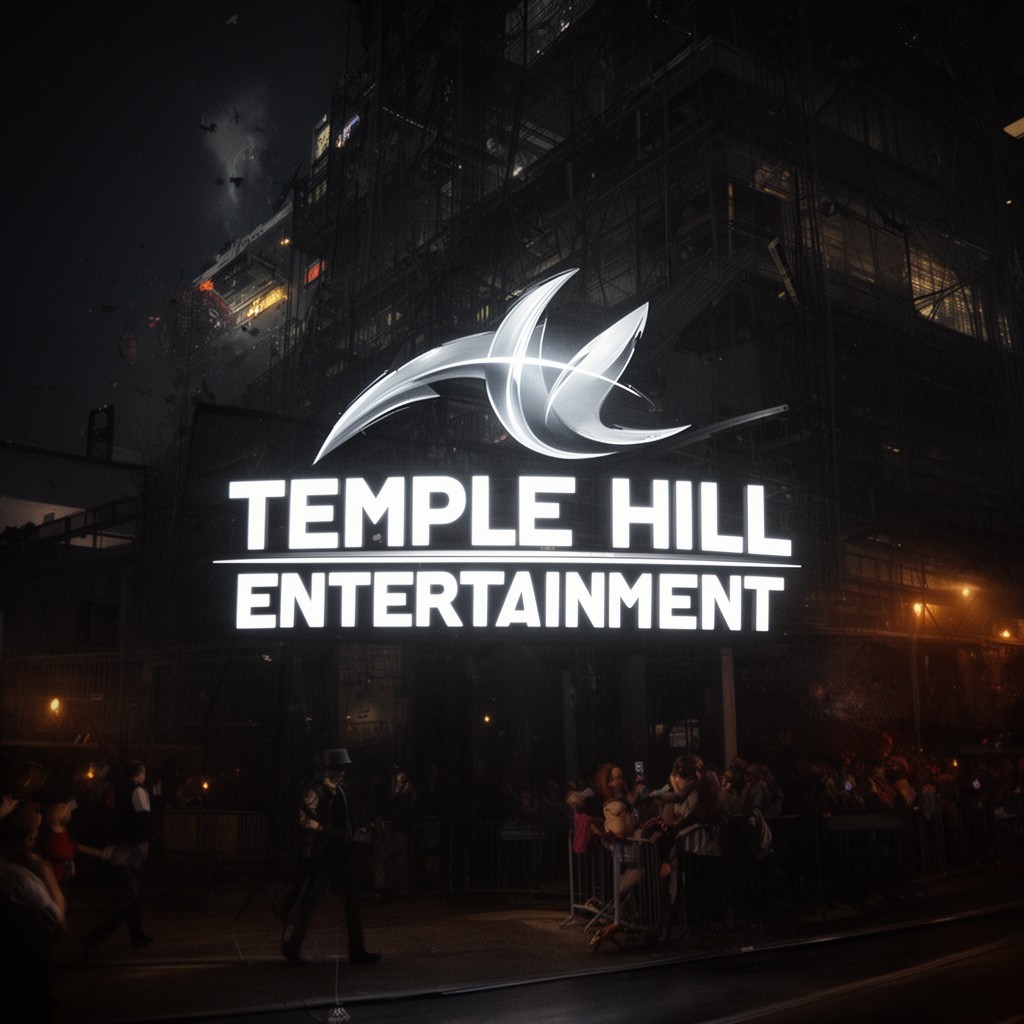 AI-generated illustration of Temple Hill Entertainment