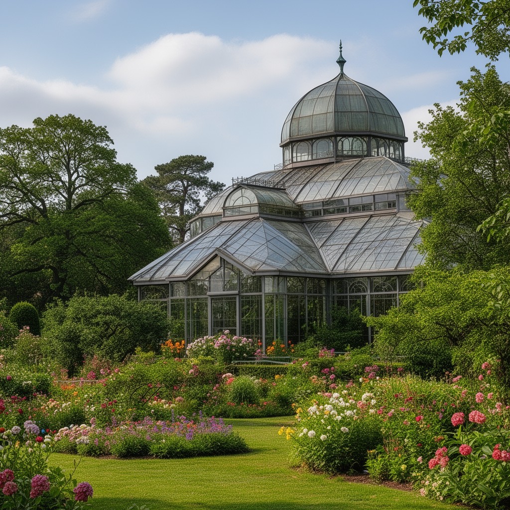 AI-generated illustration of Berggarten