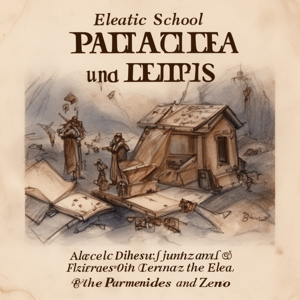 AI-generated illustration of Eleatic school