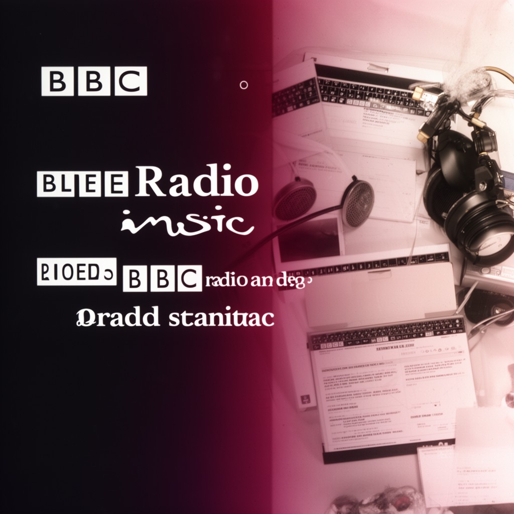 AI-generated illustration of BBC Radio and Music