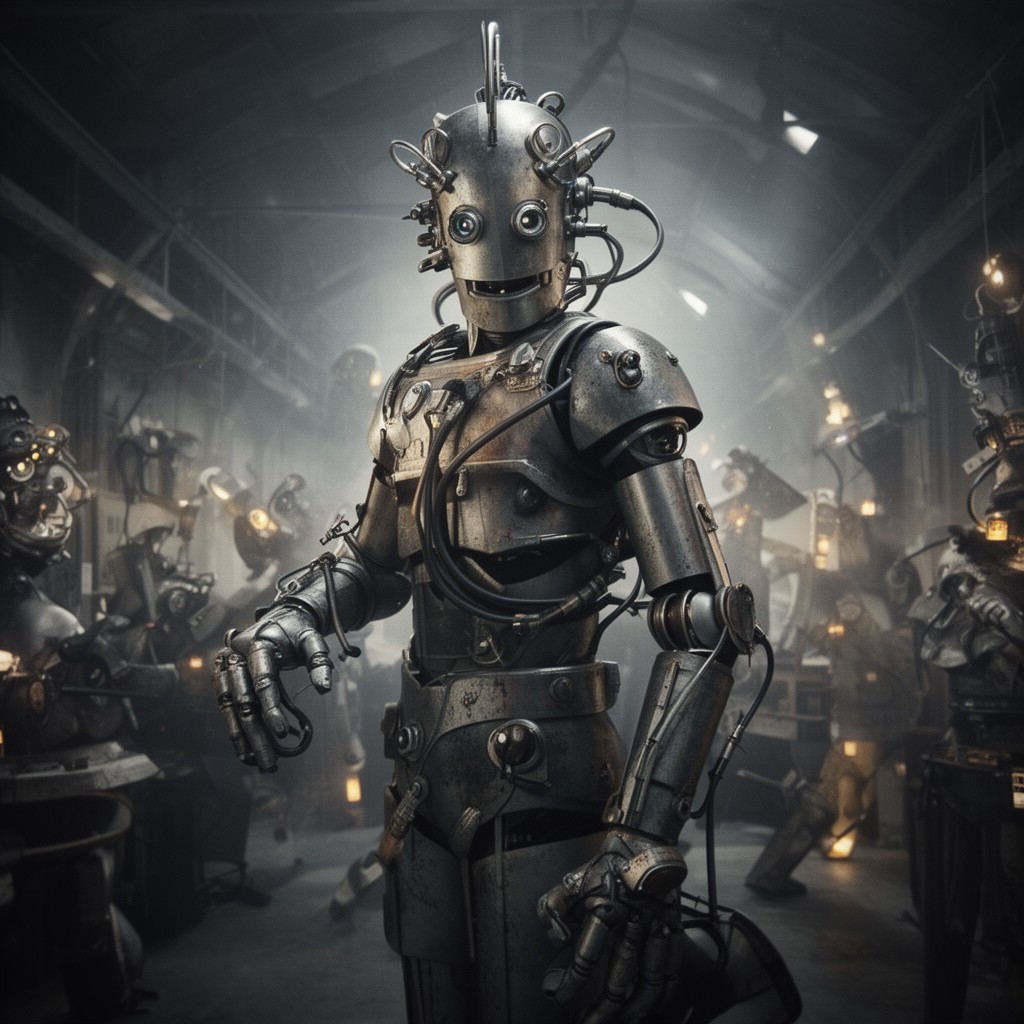 AI-generated illustration of Rise of the Cybermen