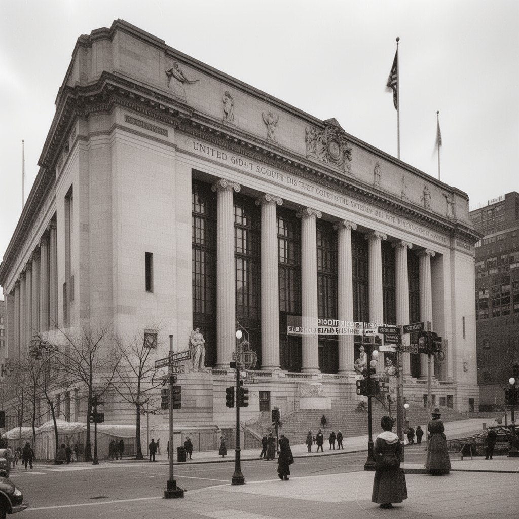 AI-generated illustration of United States District Court for the Eastern District of Missouri
