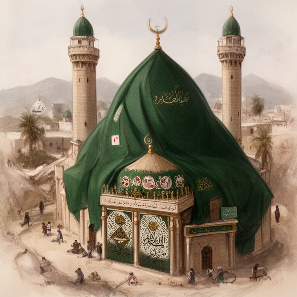 AI-generated illustration of Zaydi Shia