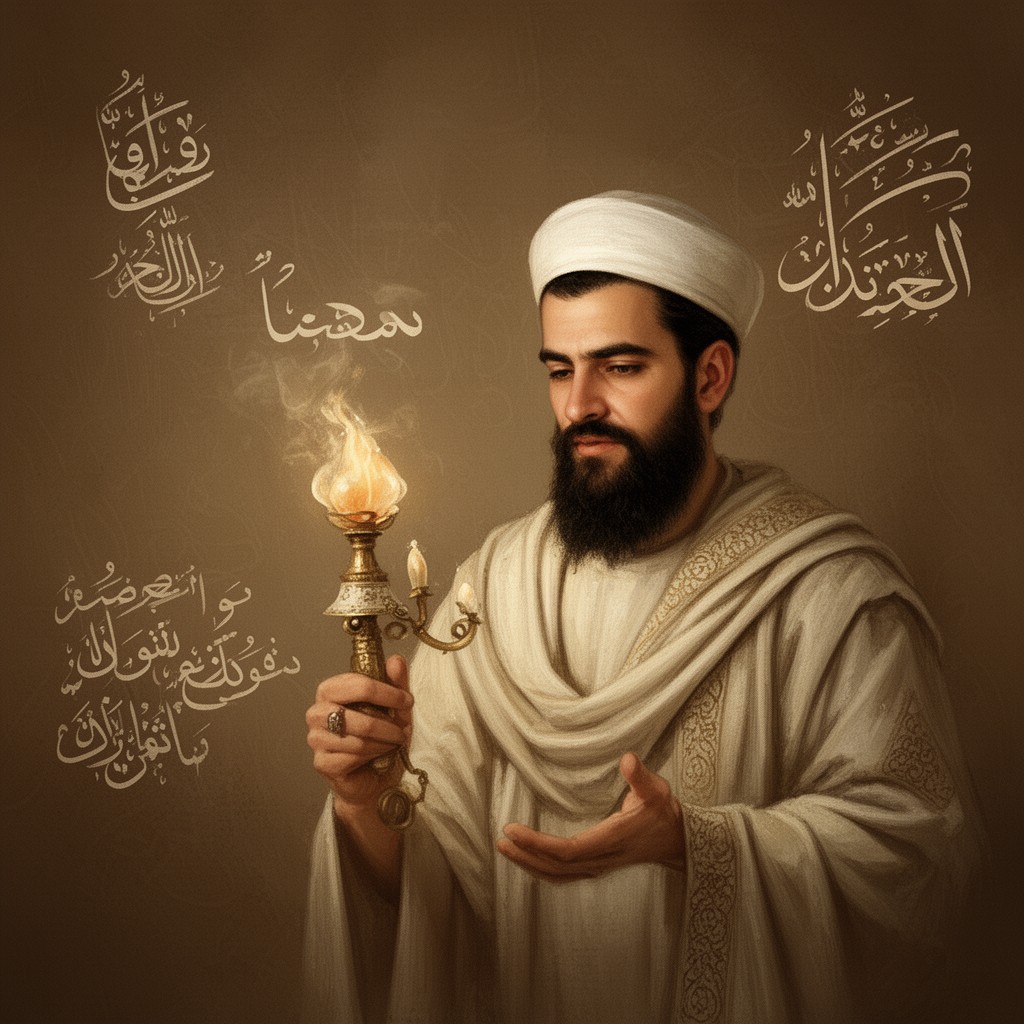 AI-generated illustration of Hasan ibn Ali