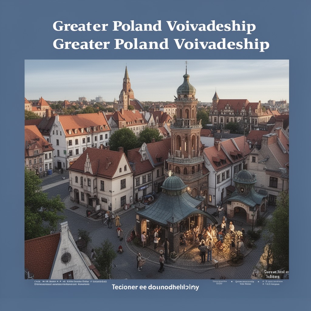 AI-generated illustration of Greater Poland Voivodeship