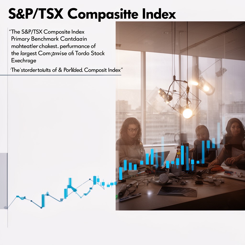 AI-generated illustration of S&P/TSX Composite Index