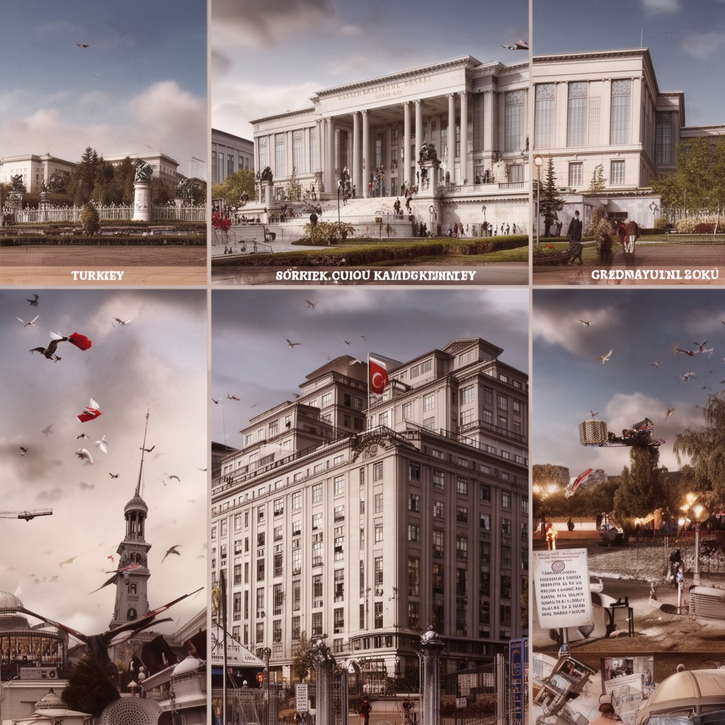 AI-generated illustration of Grand National Assembly of Turkey
