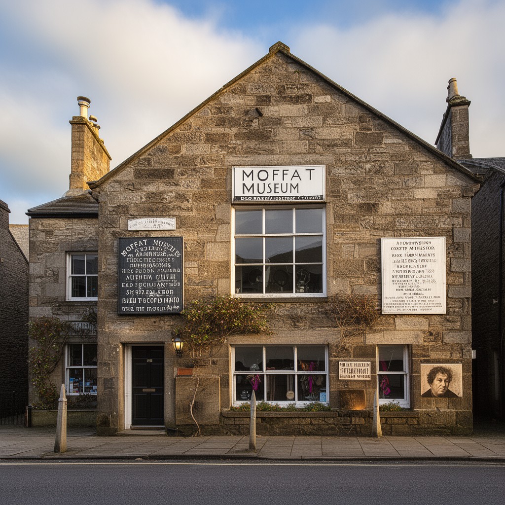 AI-generated illustration of Moffat Museum