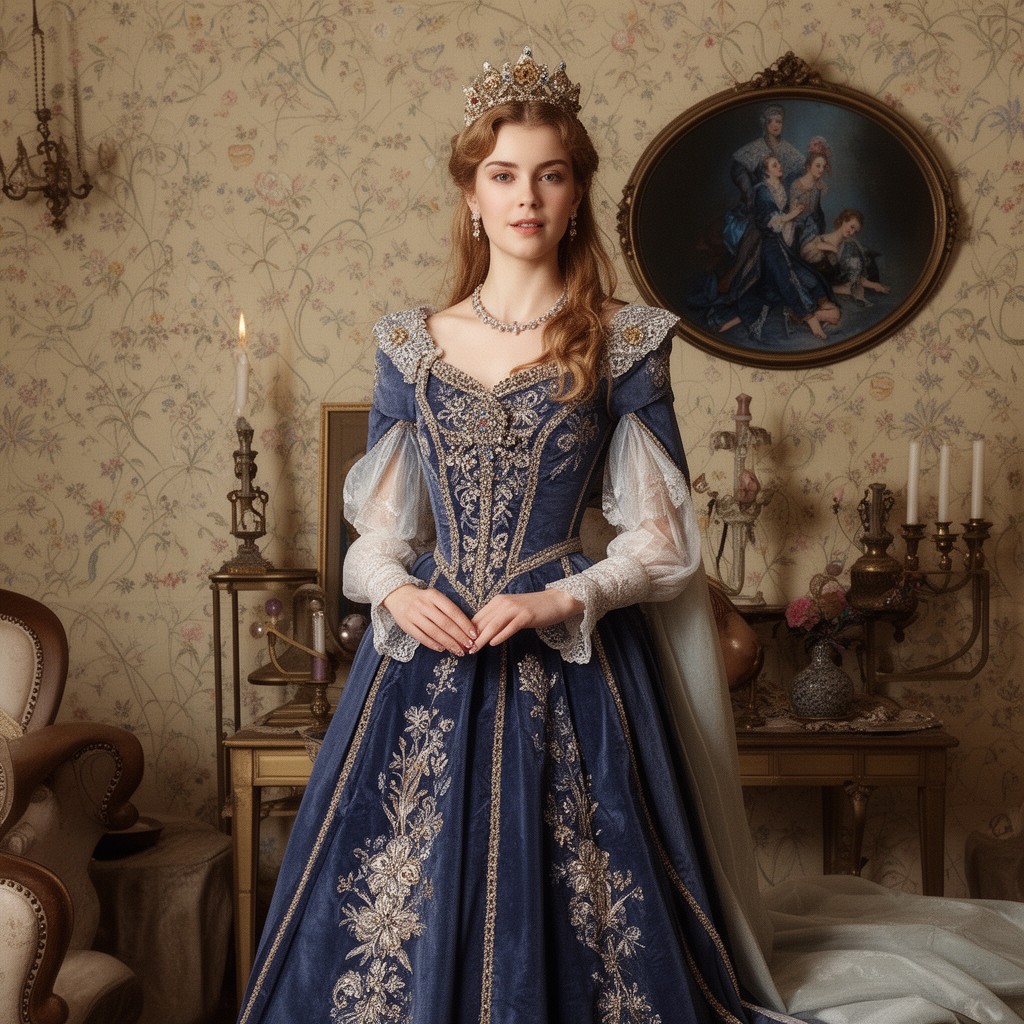 AI-generated illustration of Princess of Scotland