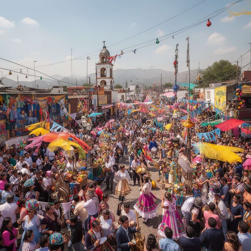 AI-generated illustration of Fiesta de San Pedro