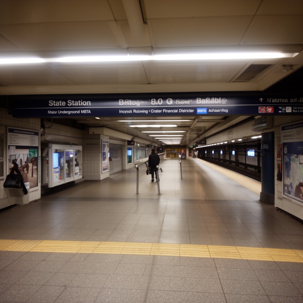 AI-generated illustration of State station