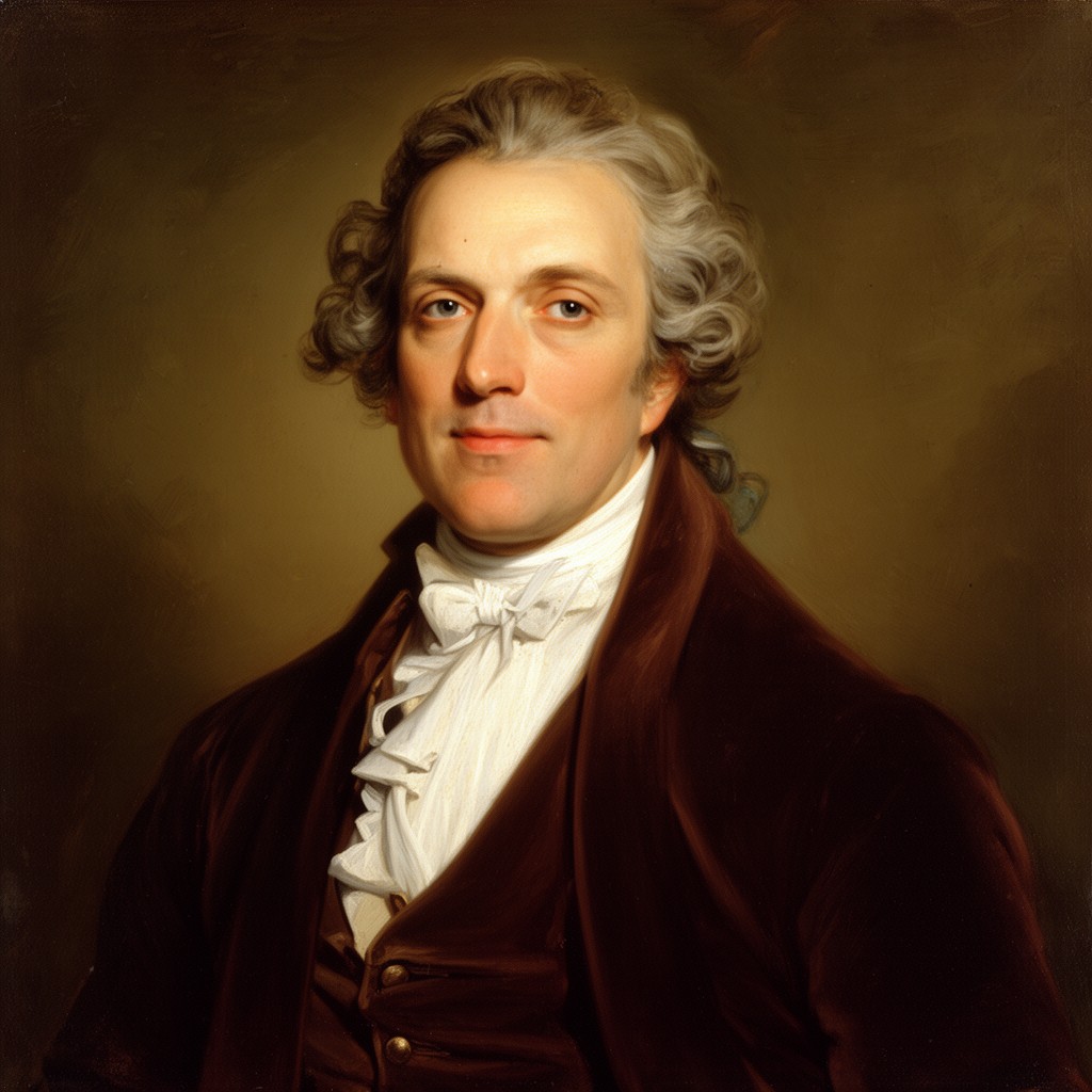 AI-generated illustration of Philip Freneau