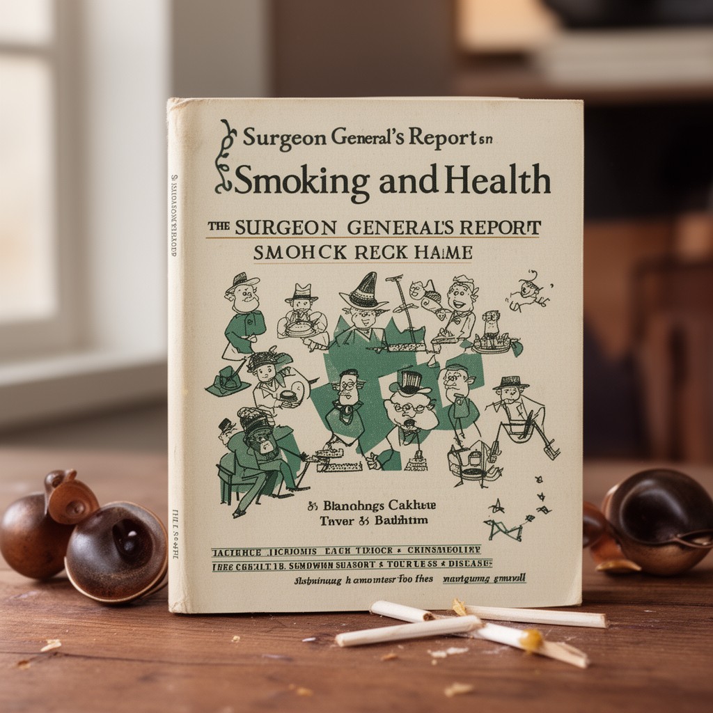 AI-generated illustration of Surgeon General’s Report on Smoking and Health