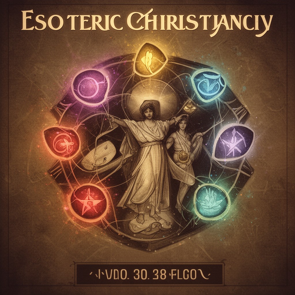 AI-generated illustration of Esoteric Christianity