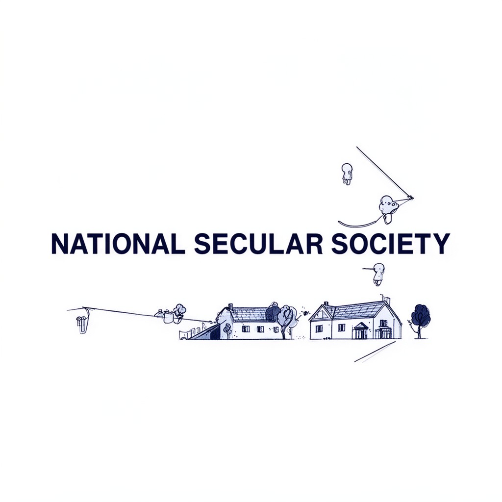 AI-generated illustration of National Secular Society