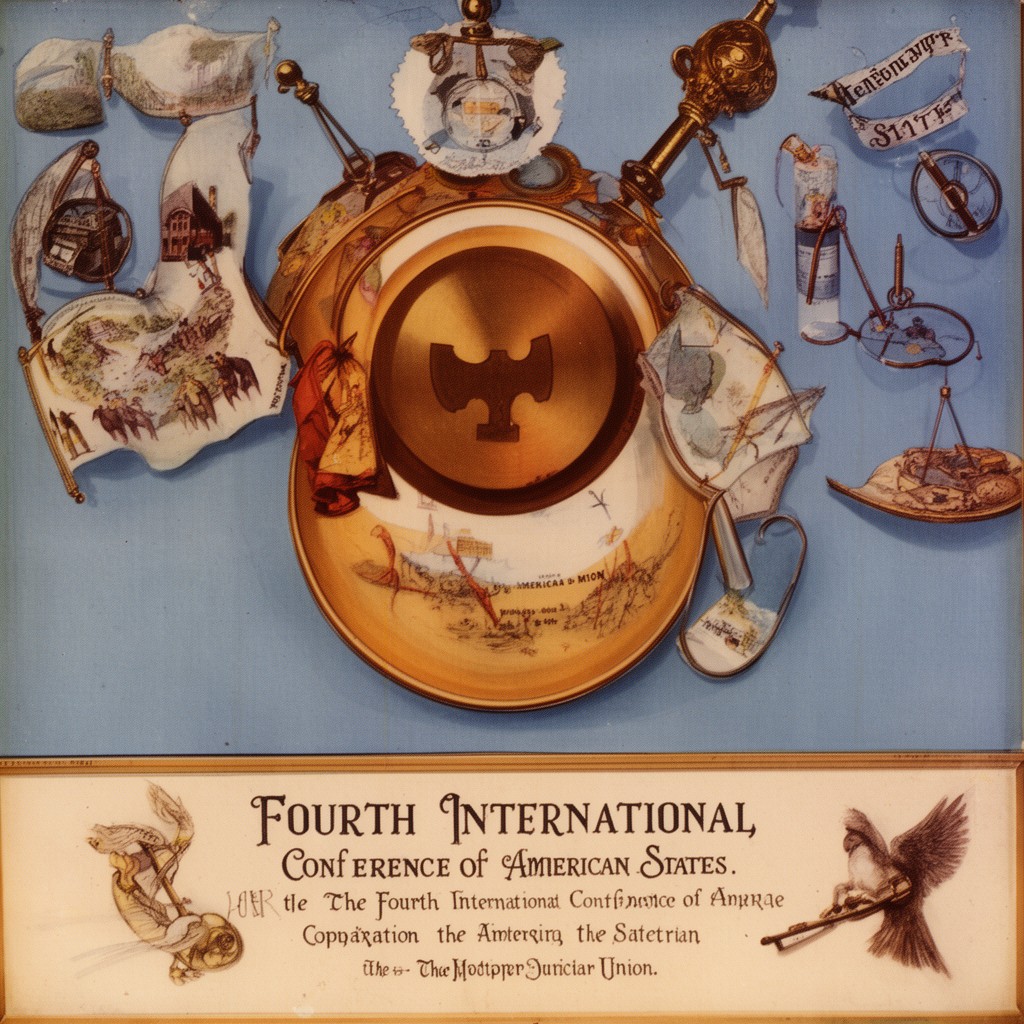 AI-generated illustration of Fourth International Conference of American States