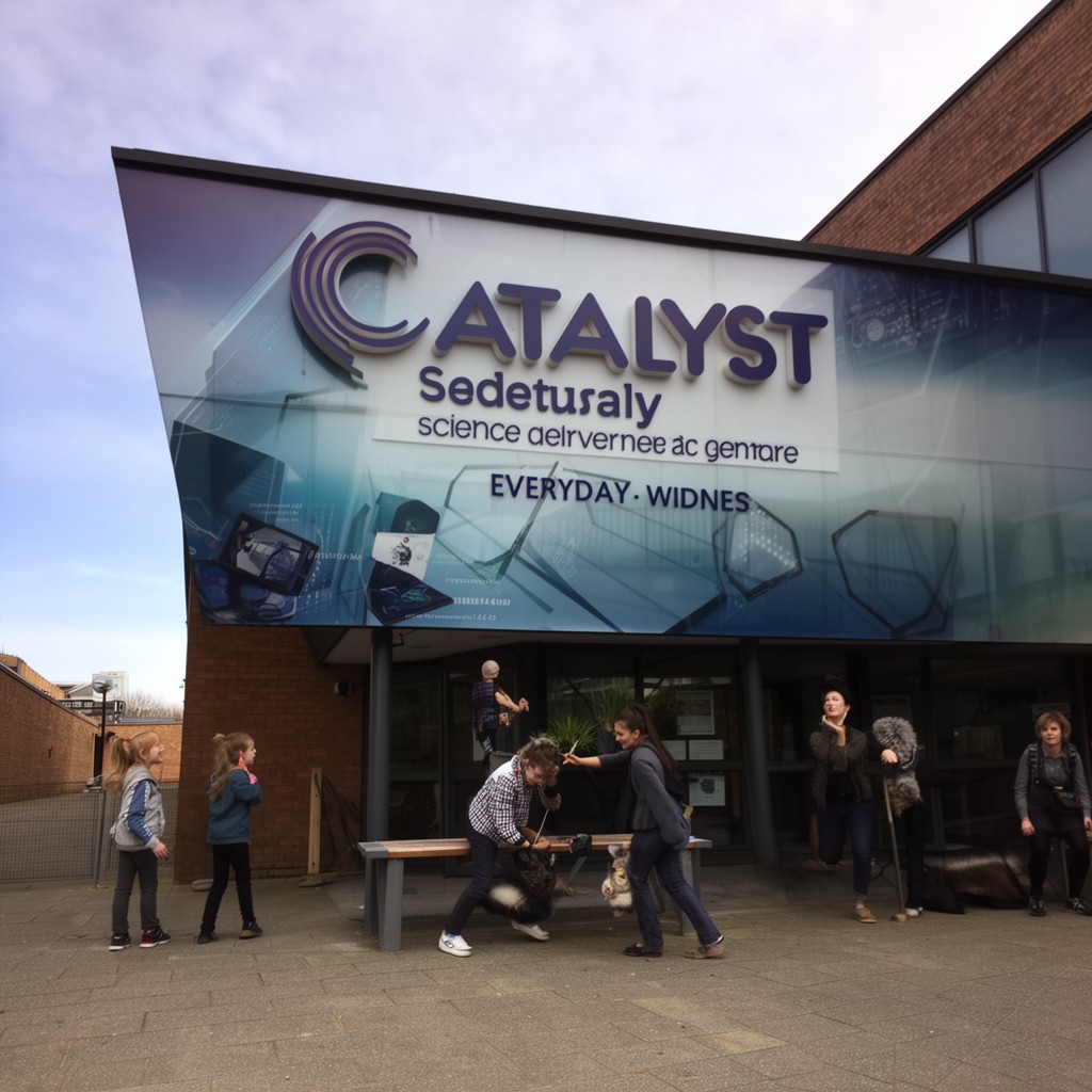 AI-generated illustration of Catalyst Science Discovery Centre