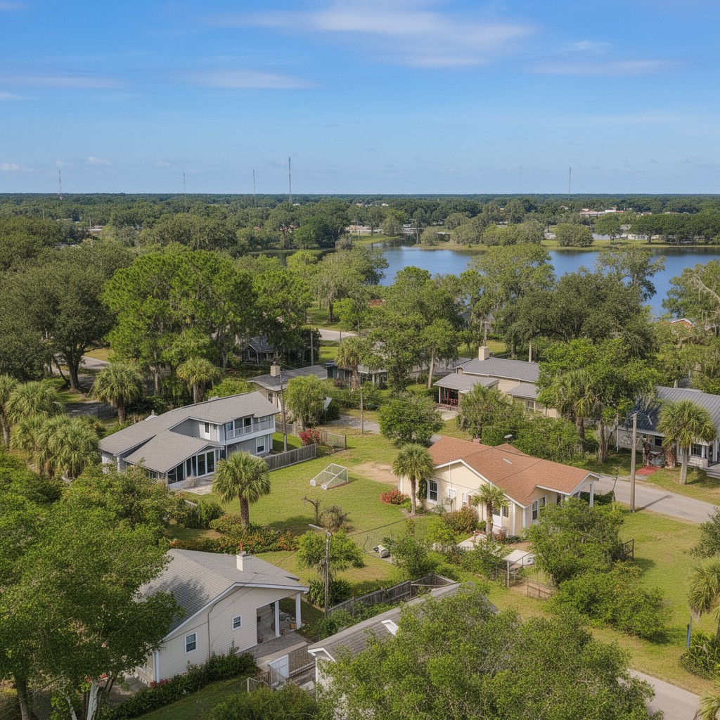 AI-generated illustration of Inverness, Florida, United States